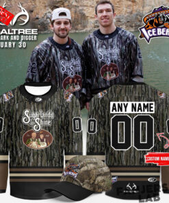 Knoxville Ice Bears 2026 New Realtree Custom Hockey Jersey