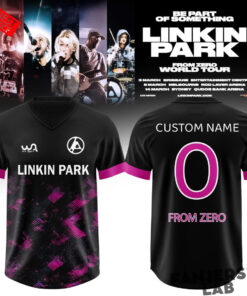 LINKIN PARK – From Zero Australia & NZ Tour Customize Football Jersey