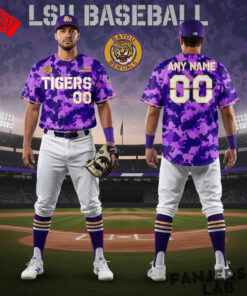 LSU Tigers 2026 Camo Purple Baseball Jersey 1.jpg