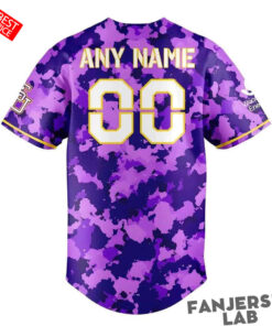 LSU Tigers 2026 Camo Purple Baseball Jersey 4.jpg