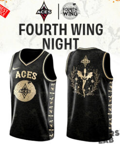 Las Vegas Aces Fourth Wing Night Special Edition Basketball Jersey