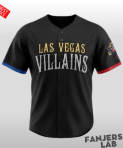 Las Vegas Villains Theme Night 2026 Baseball Jersey