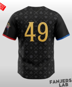 Las Vegas Villains Theme Night 2026 Baseball Jersey