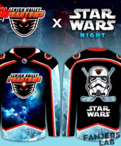 Lehigh Valley Phantoms Star Wars Night Game Special Hockey Jersey