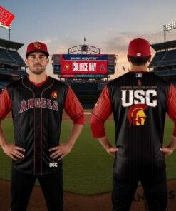 Los Angeles Angels USC College Day 2026 Baseball Jersey