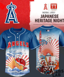 Los Angeles Angels x Japanese Heritage Night Special Baseball Jersey