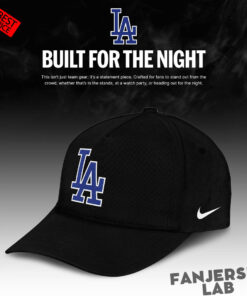Los Angeles Dodgers Black Out “Build for The Night” Custom Baseball Jersey