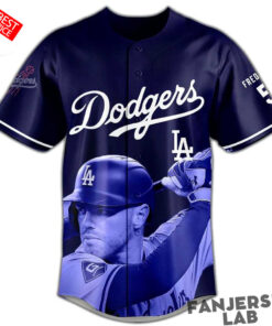 Los Angeles Dodgers Freddie Freeman MVP Baseball Jersey