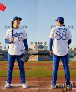 Los Angeles Dodgers G-Dragon Baseball Jersey