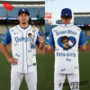 Los Angeles Dodgers Hello Kitty Bruno Mars Pop Up 2026 Tour Baseball Jersey