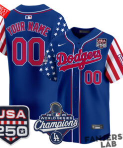 Los Angeles Dodgers America250 Edition Custom Baseball Jersey 3.jpg