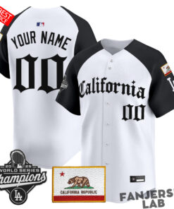 Los Angeles Dodgers “California Gothic Edition” Custom Baseball Jersey