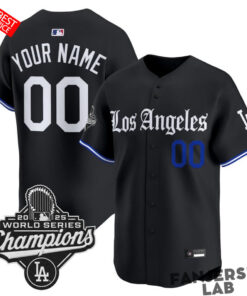 Los Angeles Dodgers “Gothic Edition” Baseball Jersey