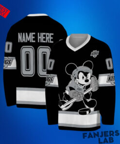 Los Angeles Kings Mickey Mouse Custom Hockey Jersey