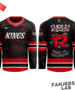 Los Angeles Kings x Fuerza Regida 2026 This is our Dream Stadium Tour Hockey Jersey
