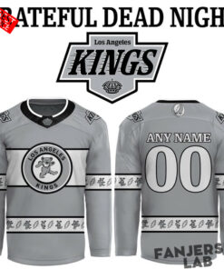 Los Angeles Kings x Grateful Dead Night 2026 Custom Hockey Jersey