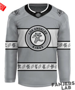 Los Angeles Kings x Grateful Dead Night 2026 Custom Hockey Jersey
