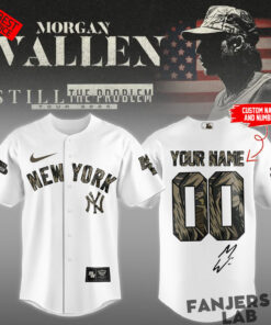 MLB All Teams x Morgan Wallen Still Problem Tour Custom Baseball Jersey