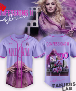 Madonna Confessions II New Album Limited Edition Baseball Jersey
