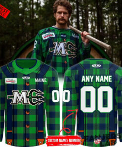 Maine Mariners Lumberjack Uniform 2026 Hockey Jersey