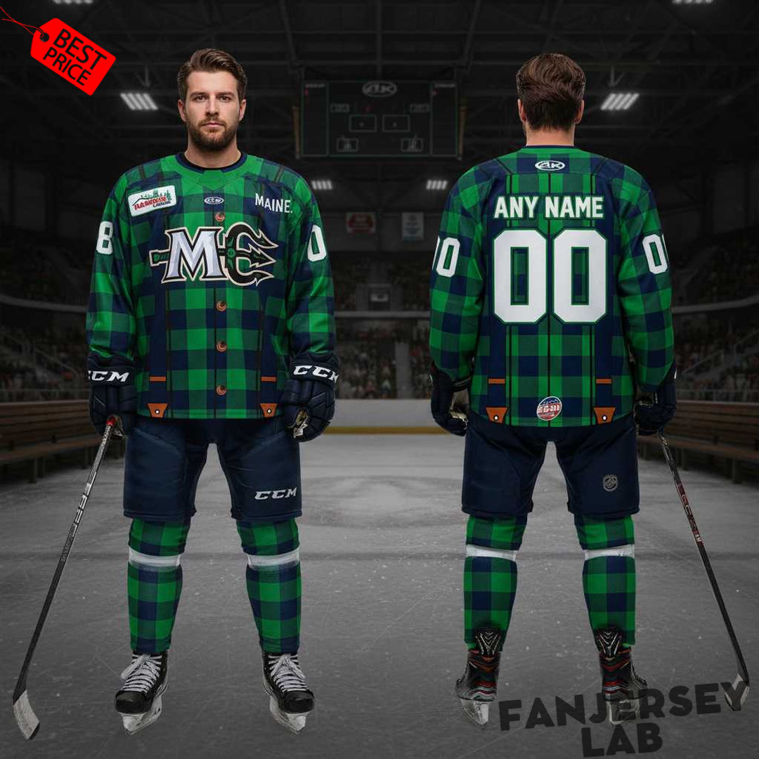 Maine Mariners Lumberjack Uniform 2026 Hockey Jersey Maine Mariners Lumberjack Uniform 2026 Hockey Jersey