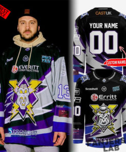 Manchester Storm 2026 Retro Night Custom Hockey Jersey