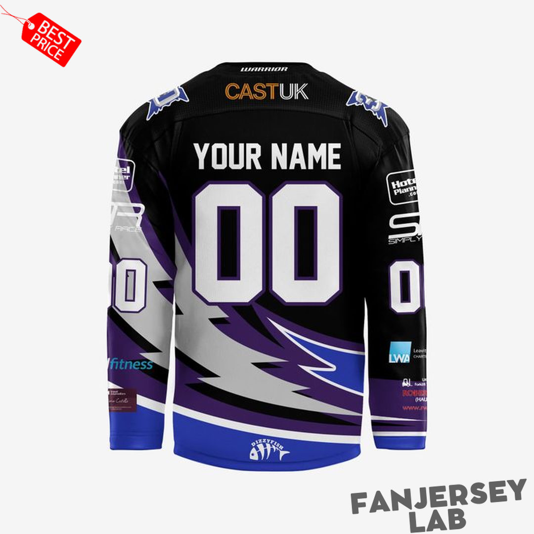 Manchester Storm 2026 Retro Night Custom Hockey Jersey Manchester Storm 2026 Retro Night Custom Hockey Jersey