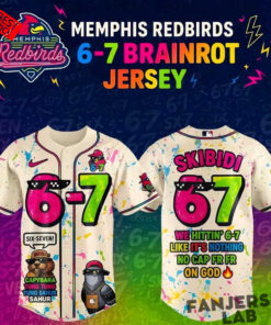 Memphis Redbirds Legendary Brainrot 2026 Custom Baseball Jersey