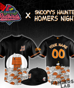 Memphis Redbirds Snoopy s Haunted Homers Limited Baseball Jersey 1.jpg