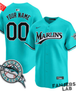 Miami Marlins 2026 “Florida Marlins” Custom Baseball Jersey