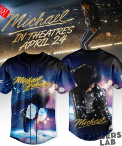 Michael Jackson In Theatres Custom Special Baseball Jersey