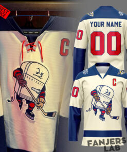 Milwaukee Admirals mkeadmirals Custom Hockey Jersey