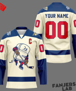 Milwaukee Admirals mkeadmirals Custom Hockey Jersey