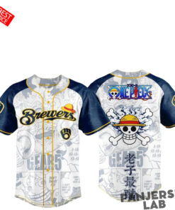 Milwaukee Brewers One Piece Night Special Baseball Jersey