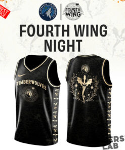 Minnesota Timberwolves Fourth Wing Night Custom Basketball Jersey
