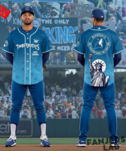 Minnesota Timberwolves No Kings No War 2026 Gameday Baseball Jersey 1.jpg