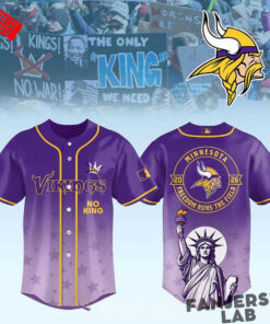 Minnesota Vikings No Kings No War 2026 Gameday Baseball Jersey 2.jpg
