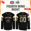 Nashville Predators Fourth Wing Night Custom Hockey Jersey
