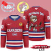 Montreal Canadiens x Buc-ee’s Premium Personalized Hockey Jersey