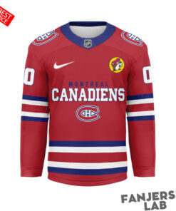 Montreal Canadiens x Buc-ee’s Premium Personalized Hockey Jersey