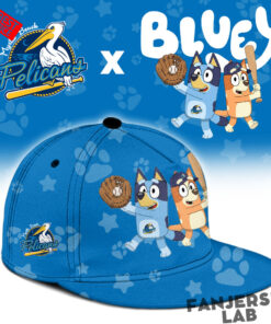 Myrtle Beach Pelicans x Bluey Night Game Special Baseball Jersey 3.jpg