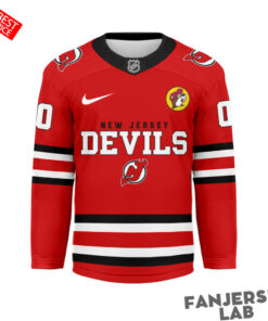 New Jersey Devils x Buc-ee’s Premium Personalized Hockey Jersey