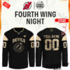 Nashville Predators Fourth Wing Night Custom Hockey Jersey