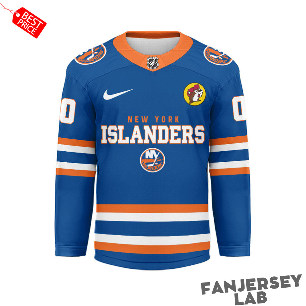 New York Islanders x Buc-ee's Premium Personalized Hockey Jersey New York Islanders x Buc-ee's Premium Personalized Hockey Jersey