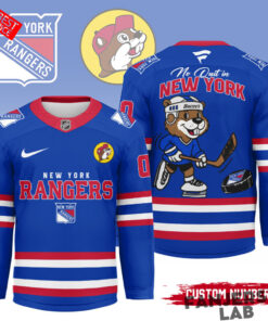 New York Rangers x Buc-ee’s Premium Personalized Hockey Jersey