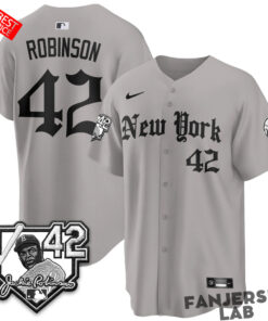 New York Yankees Jackie Robinson Day Gothic Custom Baseball Jersey 5.jpg