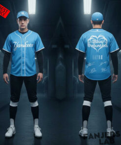 New York Yankees Nmi Blue Valentine Album 1st World Tour 2026 Baseball Jersey