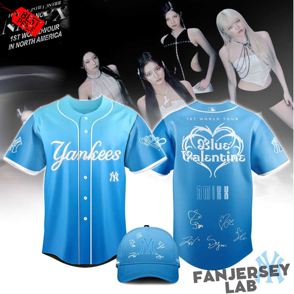 New York Yankees Nmi Blue Valentine Album 1st World Tour 2026 Baseball Jersey New York Yankees Nmi Blue Valentine Album 1st World Tour 2026 Baseball Jersey
