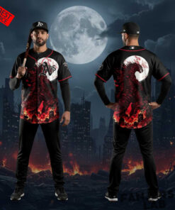 Oakland Athletics Godzilla Minus Zero Baseball Jersey