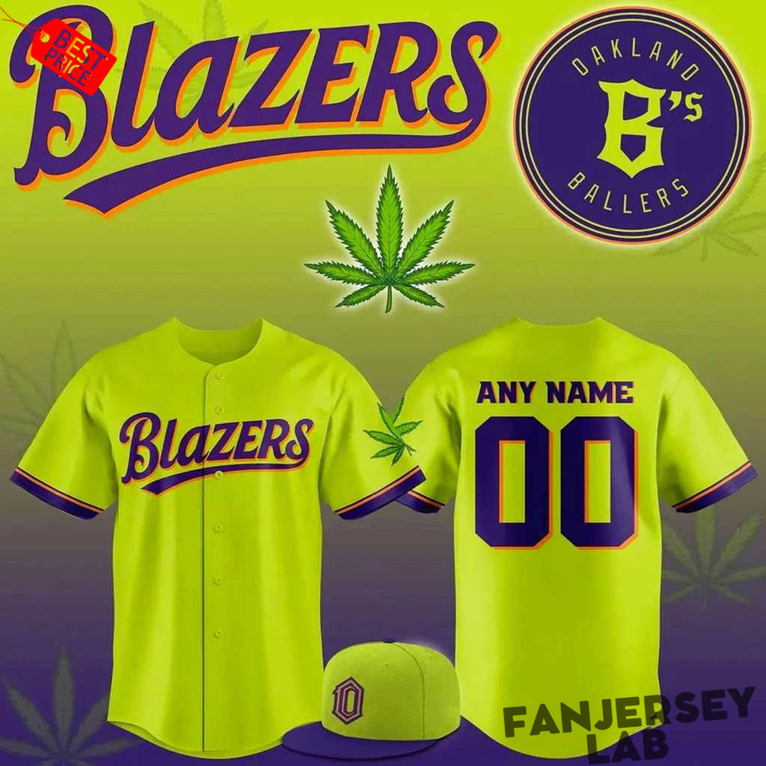 Oakland Ballers April Fools 2026 Custom Baseball Jersey Oakland Ballers April Fools 2026 Custom Baseball Jersey